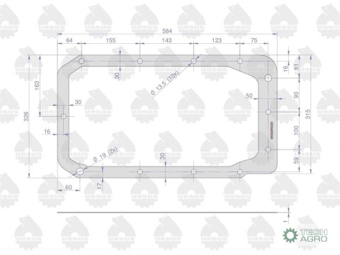 Uszczelka korpusu podnośnika krążelit 1mm C-385 ( sprzedawane po 5 ) ORYGINAŁ URSUS Uszczelka korpusu podnośnika krążelit 1mm C-385 ( sprzedawane po 5 ) ORYGINAŁ URSUS