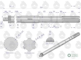 WAŁEK WOM II C360 ORYGINAŁ URSUS
