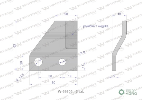 Zestaw PIŁ KEMPER 345 CA785533, Waryński