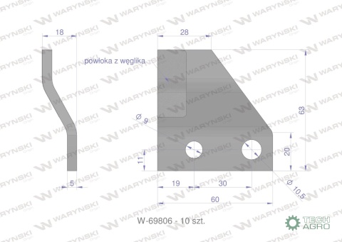 Zestaw PIŁ KEMPER 375 CA790405, Waryński