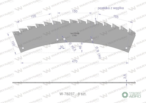 Zestaw PIŁ KEMPER 460 (plus), Waryński