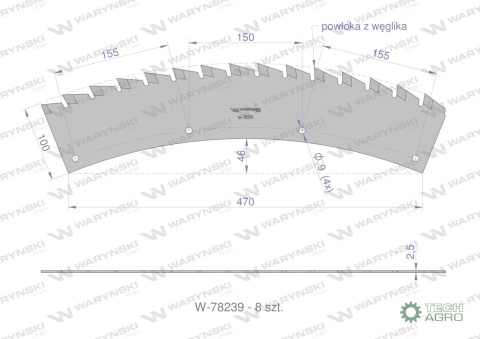 Zestaw PIŁ KEMPER 460 (plus), Waryński