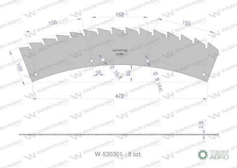 Zestaw PIŁ KEMPER M3000, C300, Waryński