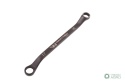 Klucz oczkowy odsadzony 16 x 17 mm. CrVstandard ASME B107.9 Waryński