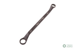 Klucz oczkowy odsadzony 24 x 27 mm. CrVstandard ASME B107.9 Waryński