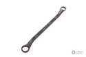 Klucz oczkowy odsadzony 25 x 28 mm. CrVstandard ASME B107.9 Waryński