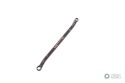 Klucz oczkowy odsadzony 6 x 7 mm. CrV standard ASME B107.9 Waryński