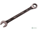 Klucz płasko-oczkowy 24 mm z grzechotką72 zęby standard ASME B107-2010 Waryński