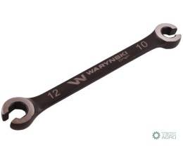 Klucz płasko oczkowy otwarty 10 x 12. Waryński