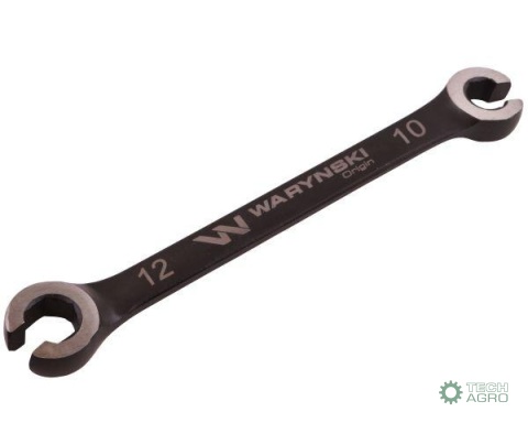 Klucz płasko oczkowy otwarty 10 x 12. Waryński