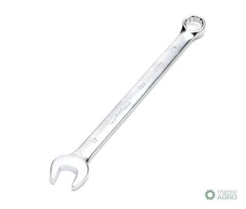Klucz płaskooczkowy extra długi 17mm dł262mm standard ASME B107.9M Waryński
