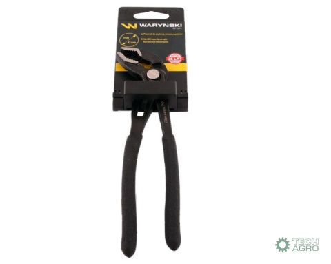 Szczypce do rur szybkonastawne 180mm. zakres szczęk 42 mm Waryński