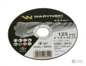 Tarcza do cięcia metalu 125 x1.0 x22.23mm Waryński (sprzedawane po 5 szt w op 5 szt)