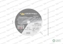 Tarcza do cięcia metalu 230 x1.9 x22.23mm wielopak Waryński (sprzedawana po 25 szt)