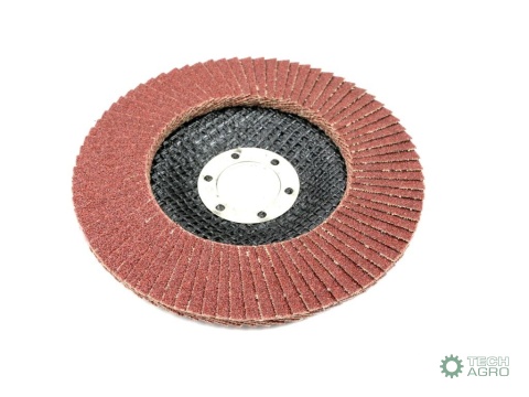 Tarcza do szlifierki 125 mm lamelkowa zelektrokorundem GR60 (sprzedawana po 10 szt.) Waryński