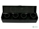Zestaw nasadek udarowych 1" 4 cz. 27.32. 33. 36 mm ze stali CrMo DIN 3129 Waryński