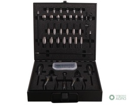 Zestaw nasadek w kasecie metalowej 68 el. Waryński