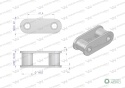 Ogniwo łańcucha CA550VD Waryński ( sprzedawane po 5 )