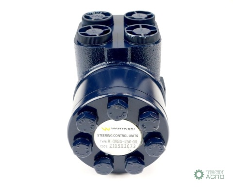 Orbitrol hydrauliczny W-ORBS-OR 250 cm3/obr z zaworami (System Open Center - z reakcją z kół na kierownicę) Waryński