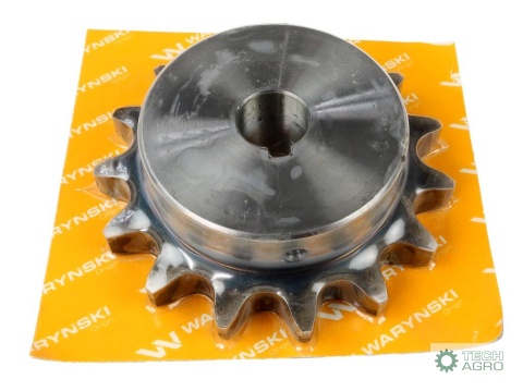 Koło łańcuchowe, hartowane 16B1 (R1 1) Z-18 otwór 40mm, Waryński