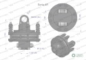 Sprzęgło cierne wału Seria 4R 900Nm - 13/8 Z6 WARYŃSKI