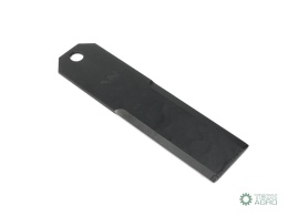 Nóż stały rozdrabniacz słomy sieczkarnia gładki 180X46X3mm otwór 12 zastosowanie 3DS174AD Claas WARYŃSKI ( sprzedawane po 25 )