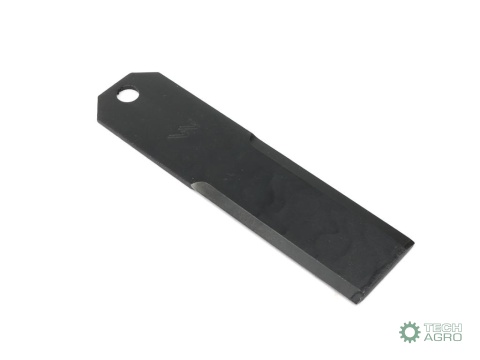 Nóż stały rozdrabniacz słomy sieczkarnia gładki 180X46X3mm otwór 12 zastosowanie 3DS174AD Claas WARYŃSKI ( sprzedawane po 25 )