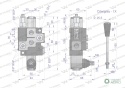 Rozdzielacz hydrauliczny 1-sekcyjny maxprzepływ 40L Waryński