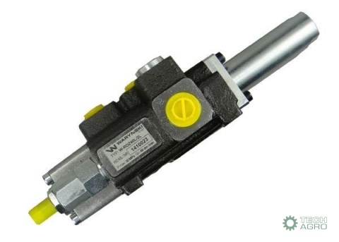 Rozdzielacz hydrauliczny dwusekcyjny (2) 40L sterowany joystickiem Waryński