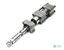 Suwak (chromowany) - kompletna sekcja pływająca z tylnym kołpakiem do rozdzielaczy hydraulicznych 40L Waryński