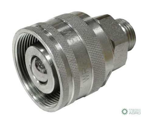 Zawór wtyczka (Bizon) M18x1,5 skręcane (ZSR6160102) Waryński