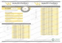 Koło zębate hartowane tarcza 20B-1 (R1 1. 1/4) Z-26 Waryński
