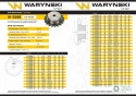 Koło zębate hartowane z kołnierzem 08B-1 (R1 1/2) Z-20 Waryński