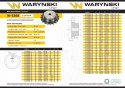Koło zębate hartowane z kołnierzem 20B-1 (R1 1.1/4) Z-16 Waryński