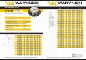 Koło zębate hartowane z kołnierzem 24B-1 (R1 1.1/2) Z-20 Waryński