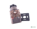 Wtyczka elektryczna W-WTYKVDC 12V 24V (SP666) do zasilania cewek elektromagnetycznych z diodą i uszczelką Waryński