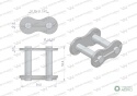 Zamek łańcucha 20BF16-01 z zawleczką zastosowanie Prasa Rolująca Krone 9222960 Waryński