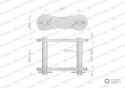 Zamek łańcucha S52 Waryński ( sprzedawane po 5 )