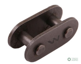 Zamek łańcucha prosta płytka Z16B-1 (R11) Waryński ( sprzedawane po 10 )