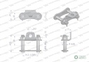 Zamek łańcucha z przyłączem jednostronnym S55X (R1 41.30) zastosowanie Bizon Anna Waryński ( sprzedawane po 5 ) 55410300