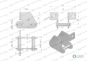 Zamek łańcucha z przyłączem obustronnym38.4VBSD Waryński ( sprzedawane po 5 )