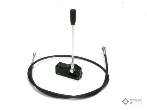 Zestaw: Dźwignia do sterowania rozdzielaczem + linka na widełki 2000mm Waryński