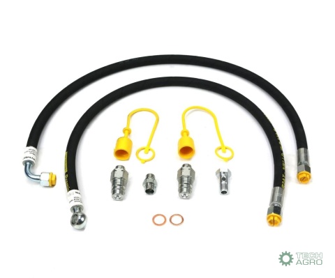 Zestaw przewodów. szybkozłączy EURO. elementów złącznych - do hydraulicznych łączników centralnych 330 bar Waryński