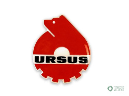 Emblemat. naklejka wypukła 3D-w3 ORYGINAŁ URSUS ( sprzedawane po 4 )