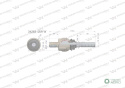 Przegub kierowniczy 175,5mm WARYŃSKI M20x1,5; M18x1,5 3426312M1