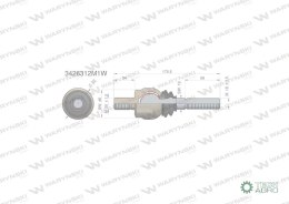 Przegub kierowniczy 175,5mm WARYŃSKI M20x1,5; M18x1,5 3426312M1