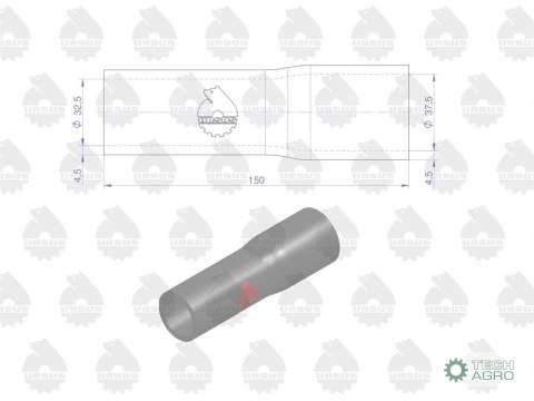 Zestaw komplet przewodów chłodnicy C-360 ORYGINAŁ URSUS Zestaw komplet przewodów chłodnicy C-360 ORYGINAŁ URSUS