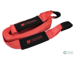 Lina ewakuacyjna kinetyczna holownicza z włókien syntetycznych, uciąg 4,5T długość 9m wskaźnik 20%, Teger