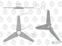 Piasta napędu wom sprzęgła 18 frezów C-385 ORYGINAŁ URSUS