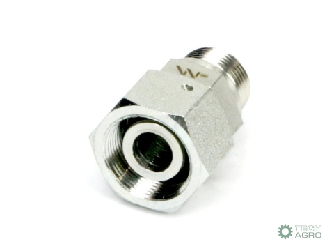 Przyłączka hydrauliczna metryczna AB (EVGE) M16x1.5 10L x M14x1.5 ED Waryński ( sprzedawane po 2 )